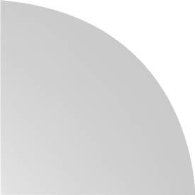 LIVIQUE, Anbautisch Office Grau Holz 80 cm - Material: Holzwerkstoff - Anbautisch