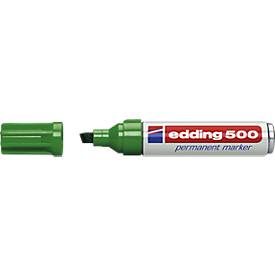 edding, EDDING Permanent Marker 500 2-7mm 500-4 gr&uuml;n