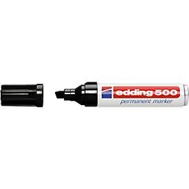 edding, EDDING Permanent Marker 500 2-7mm 500-1 schwarz