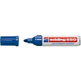 edding, EDDING Permanent Marker 550 3-4mm 550-3 blau