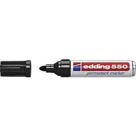 edding, EDDING Permanent Marker 550 3-4mm 550-1 schwarz