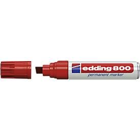 edding, EDDING Permanent Marker 800 4-12mm 800-2 rot