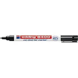 edding, EDDING CD-Marker 8400 0,5-1mm 8400-1 schwarz