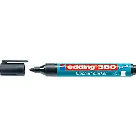 edding, EDDING Flipchart Marker 380 1,5-3mm 380-1 schwarz
