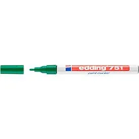 edding, edding 751 Lackmarker Mittel Rundspitze Grün