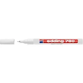 edding, edding 780 Lackmarker Extra Fein Nadelspitze Weiß