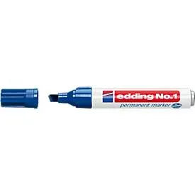 edding, EDDING Permanent Marker No. 1 1-5mm 1-3 blau