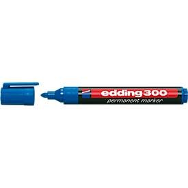 edding, EDDING Permanent Marker 300 1,5-3mm 300-3 blau