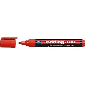 edding, EDDING Permanent Marker 300 1,5-3mm 300-2 rot