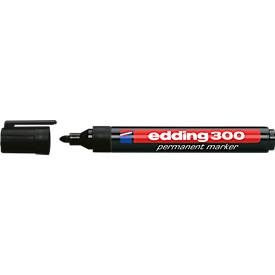 edding, EDDING Permanent Marker 300 1,5-3mm 300-1 schwarz