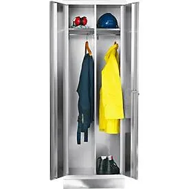 Reinsch, Edelstahl-Garderobenschrank, 600 mm breit