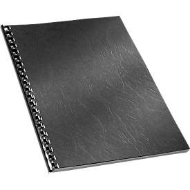 GBC, GBC Einbanddeckel A4 CE040010 schwarz, 250g 100 St&uuml;ck