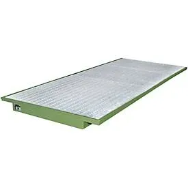 Einhängewannen für Plattenregal Typ EHW 3300, grün RAL6011