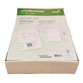 Simplex, SIMPLEX Simfacture Swiss QR FSC A4 A121QR-500 universal, 90g 500 Blatt