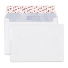 Elco, ELCO Couvert Office ohne Fenster C6 74460.12 80g, hochweiss, Kleber 50 Stk.