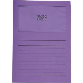 Elco, ELCO Sichth&uuml;lle Ordo 120g A4 29489.53 violette, Fenster 100 St&uuml;ck
