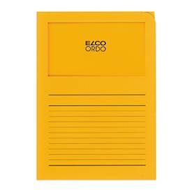 Elco, ELCO Sichth&uuml;lle Ordo 120g A4 29489.42 goldgelb, Fenster 100 St&uuml;ck