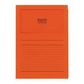 Elco, ELCO Sichth&uuml;lle Ordo 120g A4 29489.82 orange, Fenster 100 St&uuml;ck