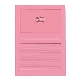Elco, ELCO Sichth&uuml;lle Ordo 120g A4 29489.51 rosa, Fenster 100 St&uuml;ck