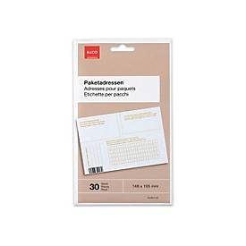 Elco, ELCO Paketadressen A6 75010.00 weiss, blickdicht 30 St&uuml;ck