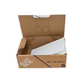 Elco, ELCO Versandtasche S 28832.25 braun/weiss 250x175x80mm
