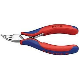 Knipex, Knipex 35 42 115 Elektriker Präzisionszange 45° gebogen 115 mm