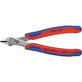Elektronikseitenschneider Super-Knips® INOX L.125mm Form 2 Facette nein