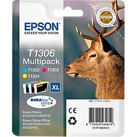 Epson, EPSON Multipack Tinte XL CMY T130640 Stylus SX525WD 3x10.1ml