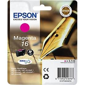 Epson, EPSON Tintenpatrone magenta T162340 WF 2010/2540 165 Seiten