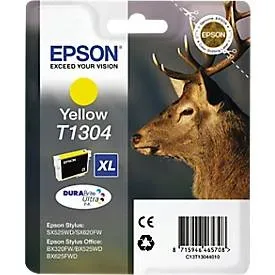 Epson, Epson -  Tintenpatrone T1304, Gelb Bunt, One Size