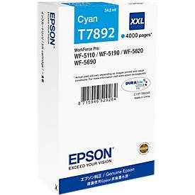 Epson, EPSON Tintenpatrone XXL cyan T789240 WF 5110/5620 4000 Seiten