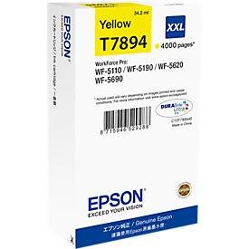 Epson, EPSON Tintenpatrone XXL yellow T789440 WF 5110/5620 4000 Seiten