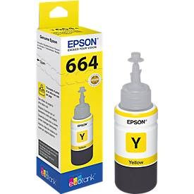 Epson, EPSON Tintenbeh&auml;lter 664 yellow T664440 EcoTank L355/L555 6500 Seiten