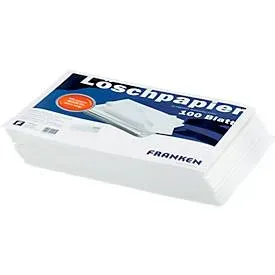 Franken, FRANKEN L&ouml;schpapier Z1925 Tafelwischer Z1921 100 B.