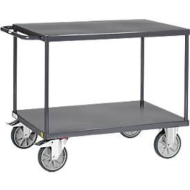 fetra® ESD-Tisch- und Montagewagen mit Stahlblechböden à 1.000 x 700 mm