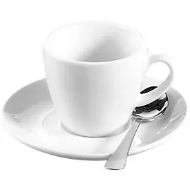 Esmeyer, Esmeyer Espressotasse Bistro 433-214 Untertasse ws 6 St./Pack.