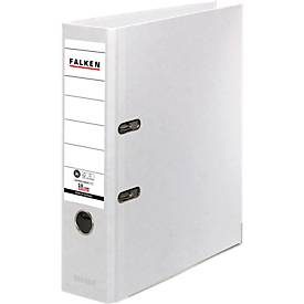 Falken, Falken Ordner 11285897 A4 80 mm Weiss 2 Ringe