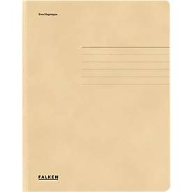 Falken, Falken Klappenordner 448002E DIN A4 24 x 32 cm Manila Creme