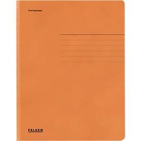 Falken, Falken Klappenordner 448009E DIN A4 24 x 32 cm Manila Orange