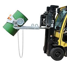 Bauer, Bauer® Fasskipper, TK 300 kg, für Fass-Ø 350-600 mm, Endloskette, feuerverzinkt