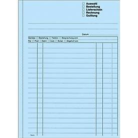 FAVORIT, FAVORIT Mehrzweckbuch Deutsch A5 9113 OK Durchschreibepapier 50x2 Blatt