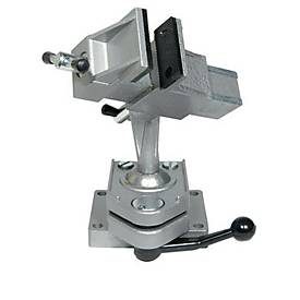 Jungheinrich PROFISHOP, Feinmechanikerschraubstock Backen-B.80mm Spann-W.110mm Platte