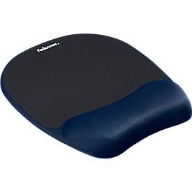 Fellowes, Fellowes Handgelenkauflage mit Mauspad Memory Foam Blau