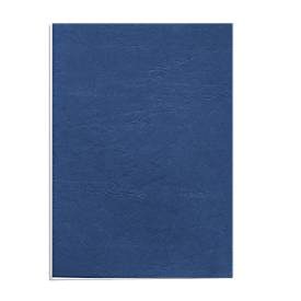 Fellowes, FELLOWES Lederstruktur Cover A4 5371305 blau 100 St&uuml;ck