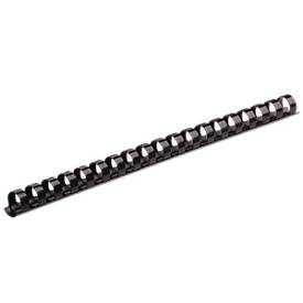 Fellowes, FELLOWES Plastikbinder&uuml;cken 8 mm A4 5330702 schwarz 25 St&uuml;ck