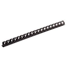 Fellowes, FELLOWES Plastikbinder&uuml;cken 10 mm 5346108 schwarz, rund 100 St&uuml;ck