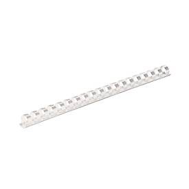 Fellowes, FELLOWES Plastikbinder&uuml;cken 10mm A4 5345805 weiss, rund 100 St&uuml;ck