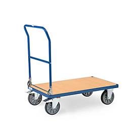 FETRA, fetra® Plattformwagen, klappbar, TK 500 kg, Ladefläche BxT 1.000 x 600 mm