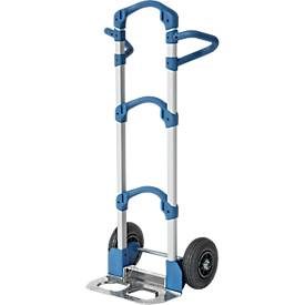 FETRA, fetra® Alu-Sackkarre Wuppi, klappbar, Tragkraft 200 kg, Schaufel BxT 425 x 165 mm