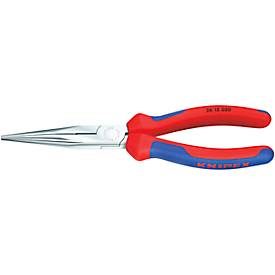 Knipex, Knipex Flachrundzange L.200mm verchr.ger.2K-Hülle